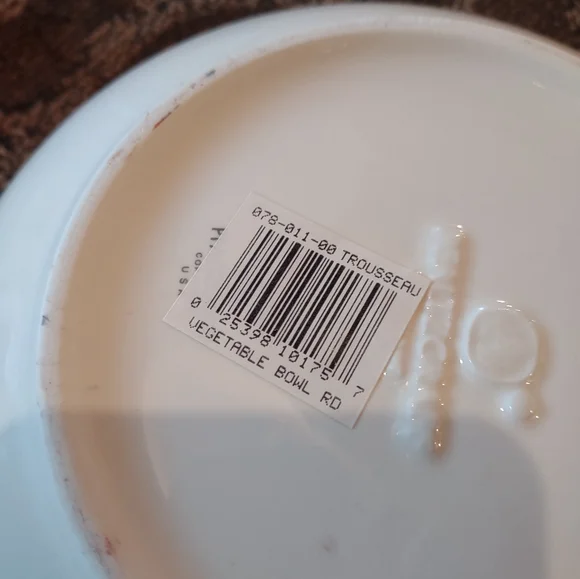 Trousseau by Pfaltzgraff vegetable bowl soup Vegetable Cereals dinner - Picture 2 of 4